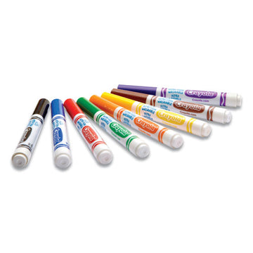 Crayola® Ultra-clean Washable Markers, Fine-broad Wedge-chisel Tips, Assorted Colors, 8-box freeshipping - TVN Wholesale
